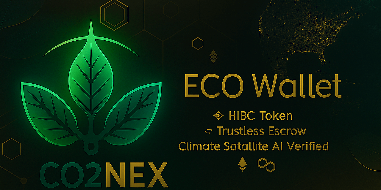 CO2NEX Wallet Project Data